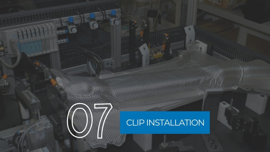 Automated Machine Systems Cincinnati Clip Installation