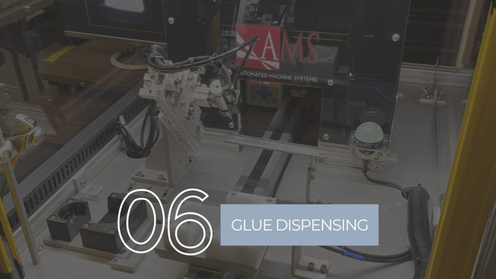 Automated Machine Systems Cincinnati Glue Dispensing