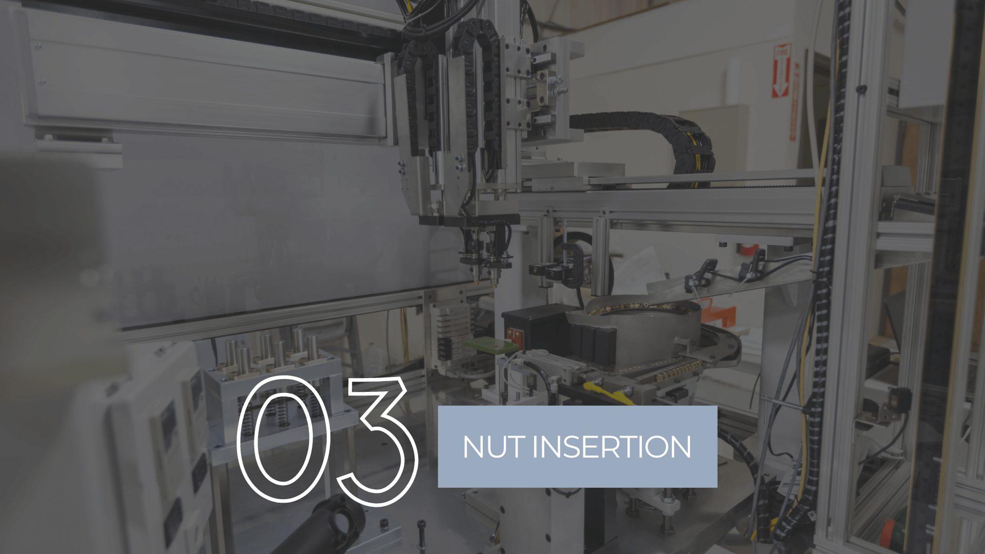 Automated Machine Systems Cincinnati Nut Insertion
