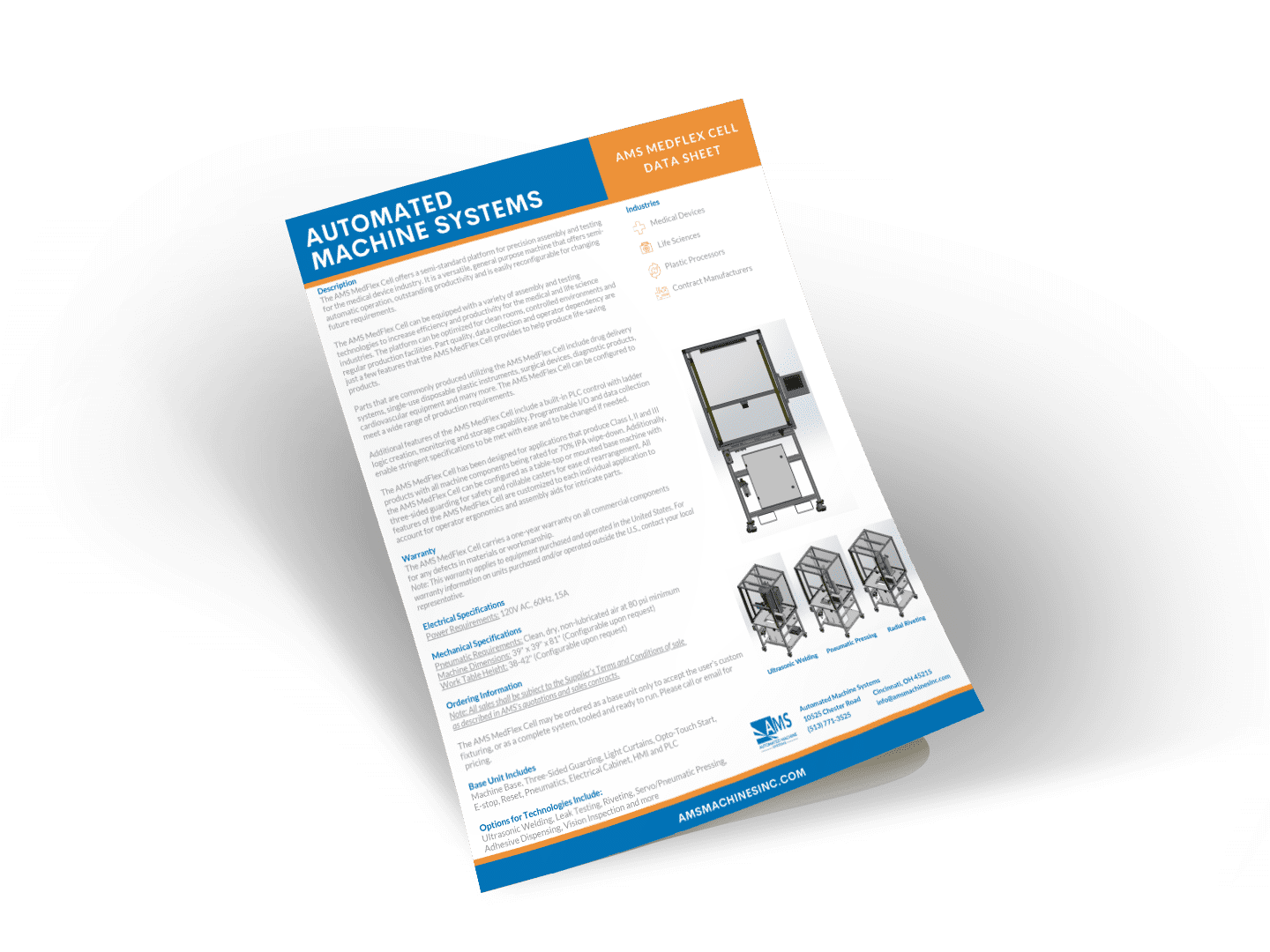 ams-medflex-cell-data-sheet-ams-automated-machine-systems