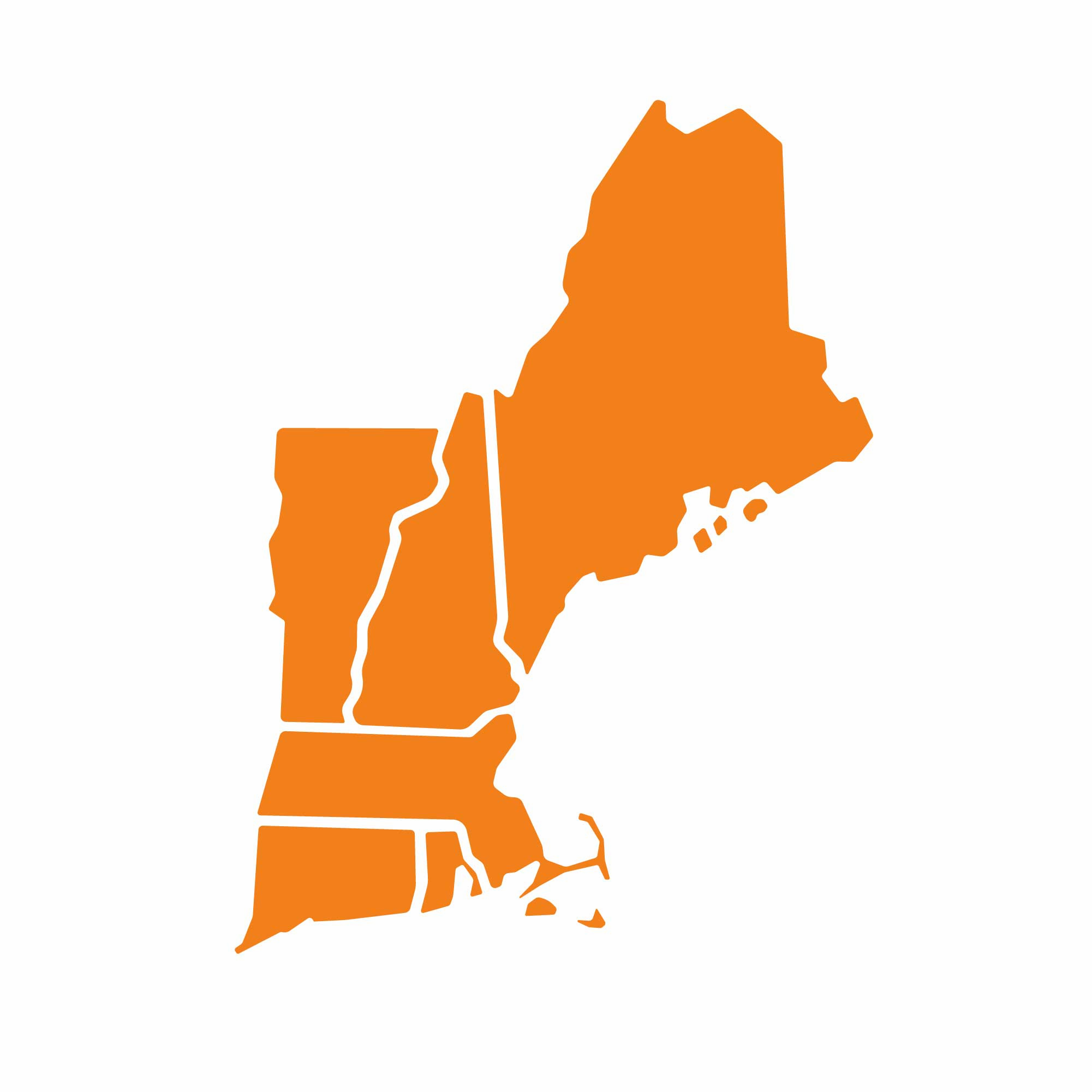 Maine, New Hampshire, Vermont, Massachusetts, Connecticut & Rhode Island - Spectrum Machinery - J. Scott O’Gara